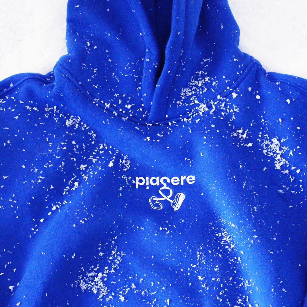 hoodie/ Classique bleu