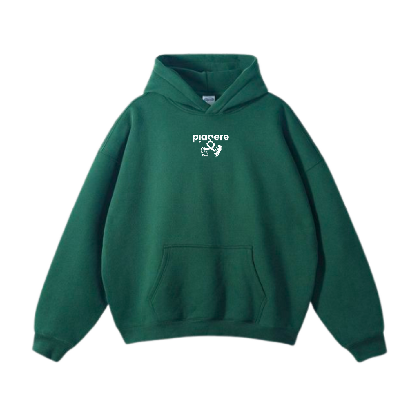 hoodie/ Classique vert