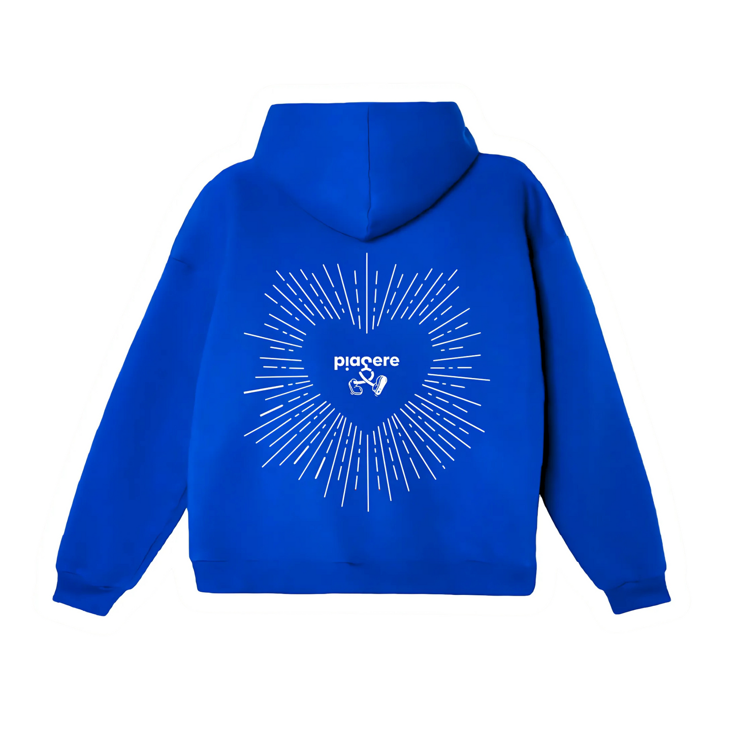 hoodie/ Mimi bleu