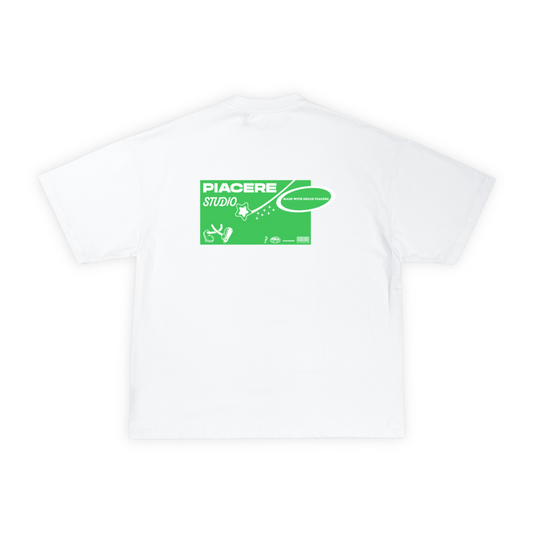 t-shirt/ Dolce blanc & vert
