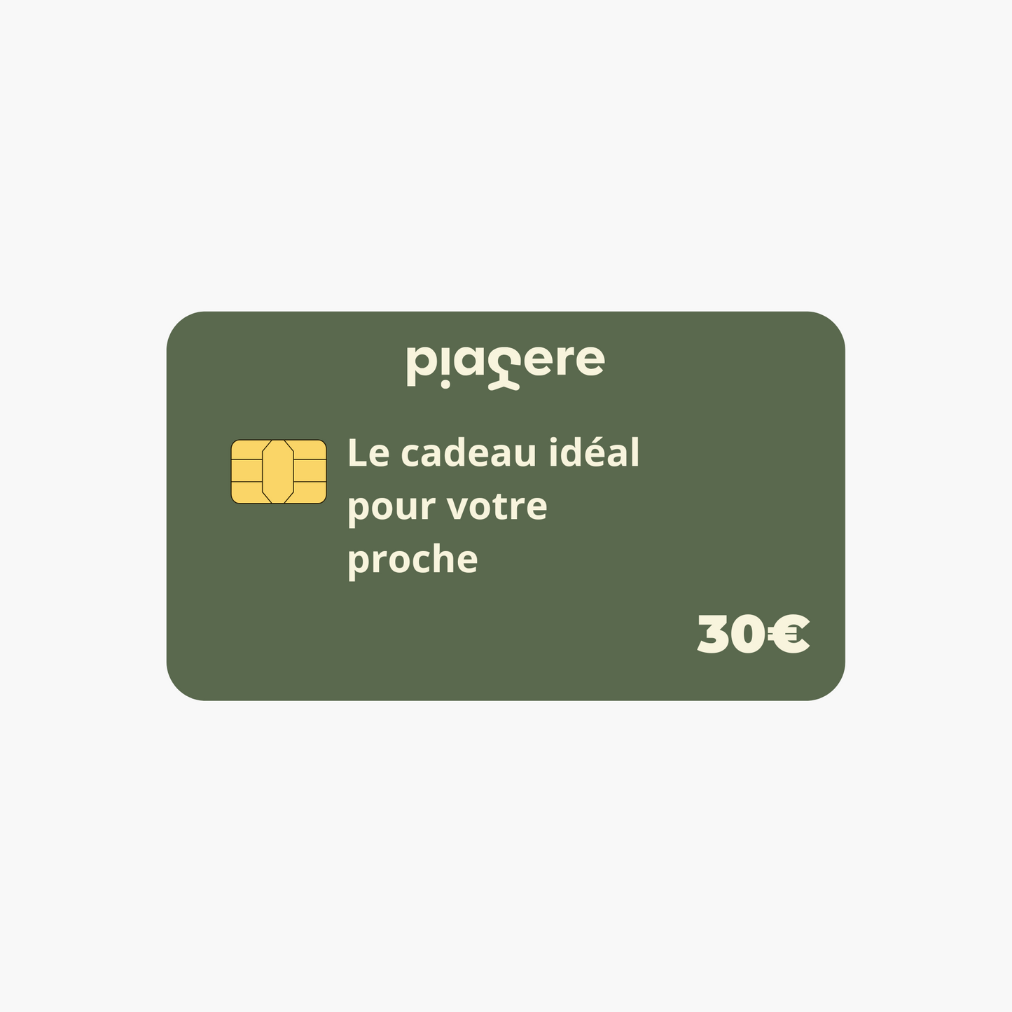 Carte-cadeau Piacere