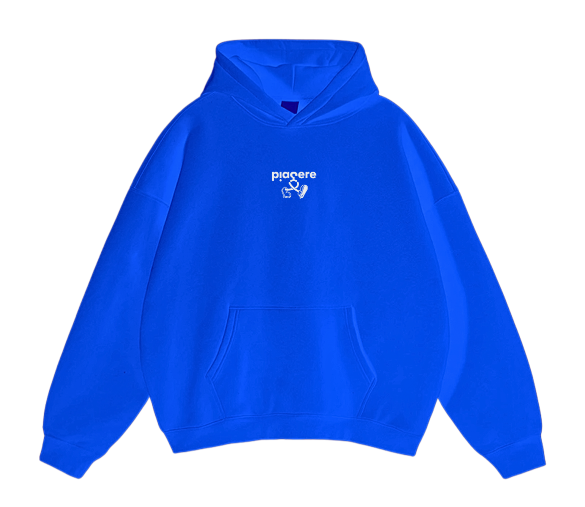 hoodie/ Classique bleu